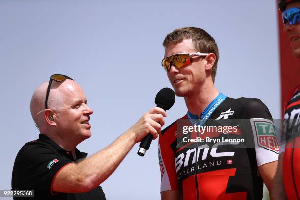 4th Abu Dhabi Tour 2018 / Stage 1 Start / Podium / Rohan Dennis of Australia / Madinat Zayed - Madinat Zayed-Adnoc School / Al Fahim Stage / Ride to...