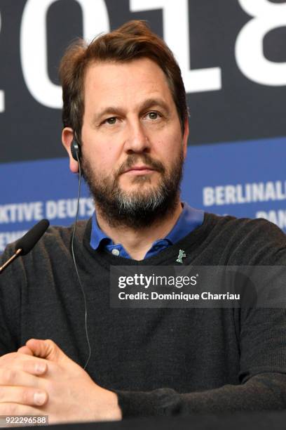 Henrik Rafaelsen is seen at the 'Becoming Astrid' press conference during the 68th Berlinale International Film Festival Berlin at Grand Hyatt Hotel...