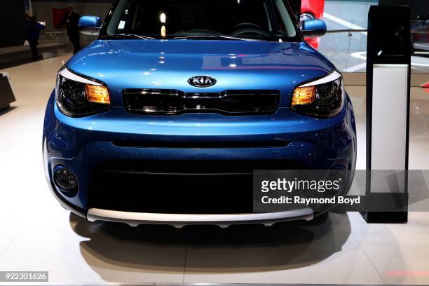 Soul is on display at the 110th Annual Chicago Auto Show at McCormick Place in Chicago, Illinois on February 9, 2018.
