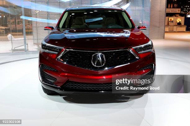 Acura RDX Prototype is on display at the 110th Annual Chicago Auto Show at McCormick Place in Chicago, Illinois on February 9, 2018.