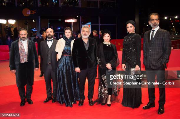 Actor Hasan Majuni, Iranian actor Ali Mosaffa, Iranian actress Leila Hatami, Iranian producer Mani Haghighi, Iranian actress Leili Rashidi, Iranian...