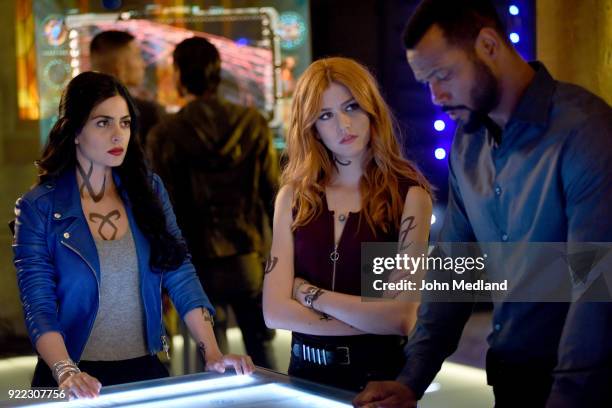 On Infernal Ground" - In the season three premiere, secrets abound as the Shadowhunters and Downworlders try to get back to normal after Valentines...