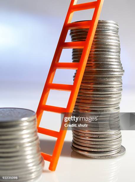 Coin Ladder Coin Ladder Photos and Premium High Res Pictures - Getty Images