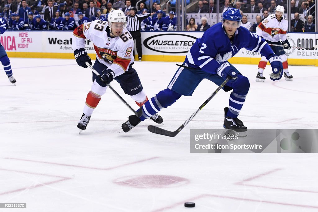 NHL: FEB 20 Panthers at Maple Leafs