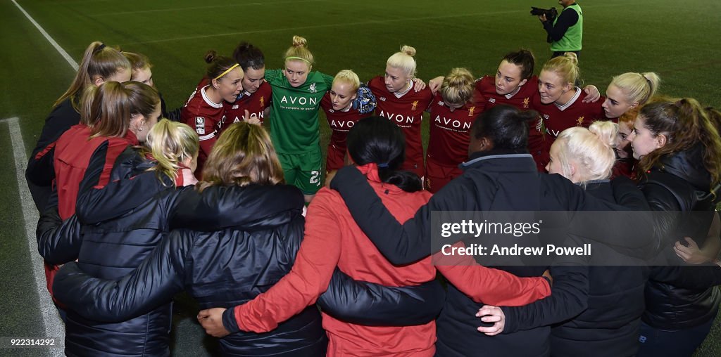 Liverpool Ladies v Sunderland Ladies: FA WSL 1