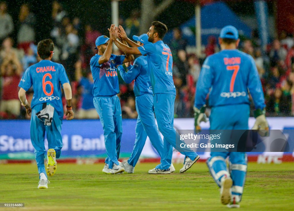 South Africa v India - T20 International