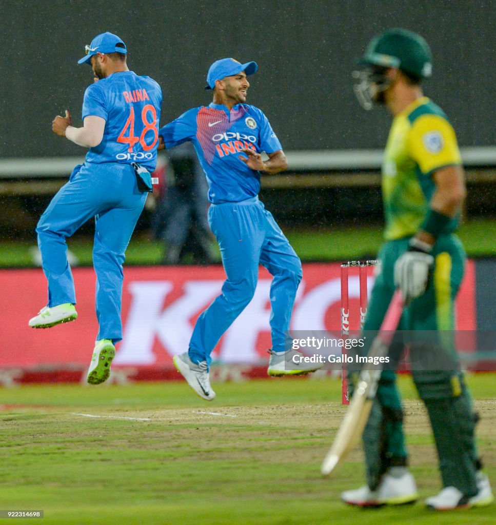 South Africa v India - T20 International