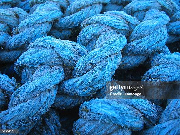 abstract rope background - rope knot stock pictures, royalty-free photos & images