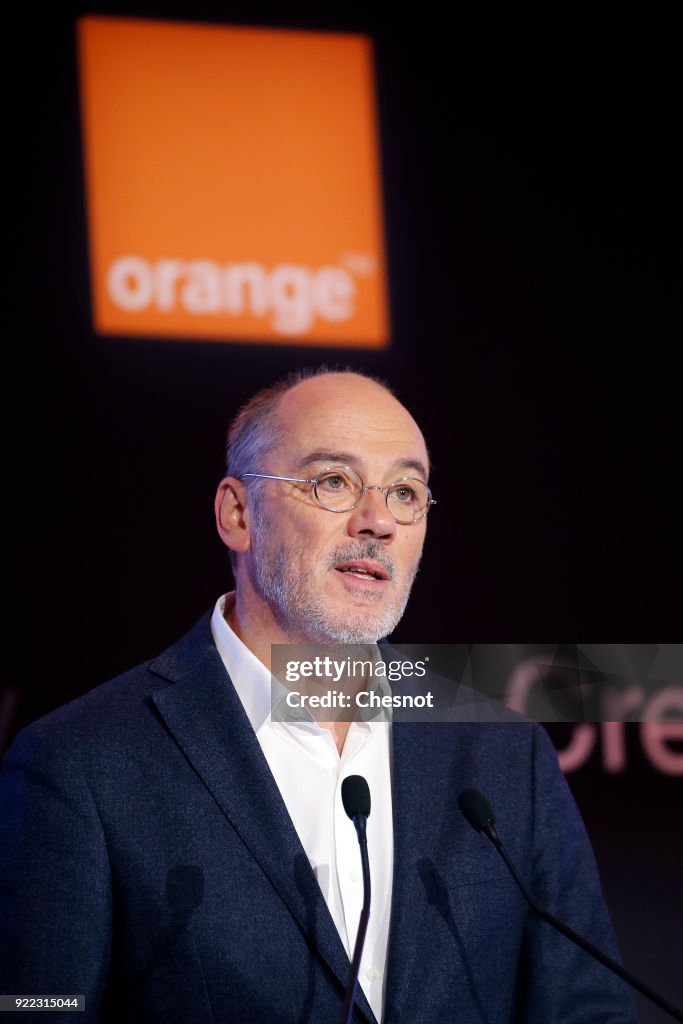 Orange Group Presents Its Annual Results In Paris