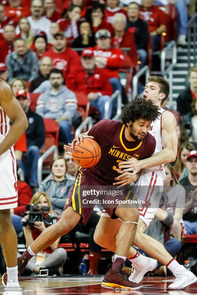 COLLEGE BASKETBALL: FEB 19 Minnesota at Wisconsin