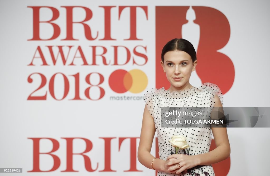 BRITAIN-ENTERTAINMENT-MUSIC-AWARD-BRITS