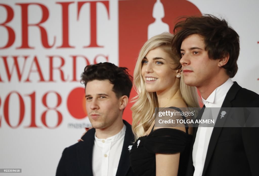 BRITAIN-ENTERTAINMENT-MUSIC-AWARD-BRITS