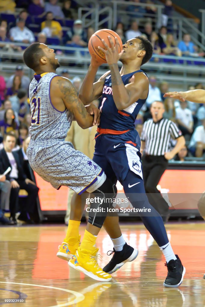 COLLEGE BASKETBALL: FEB 18 UConn at East Carolina