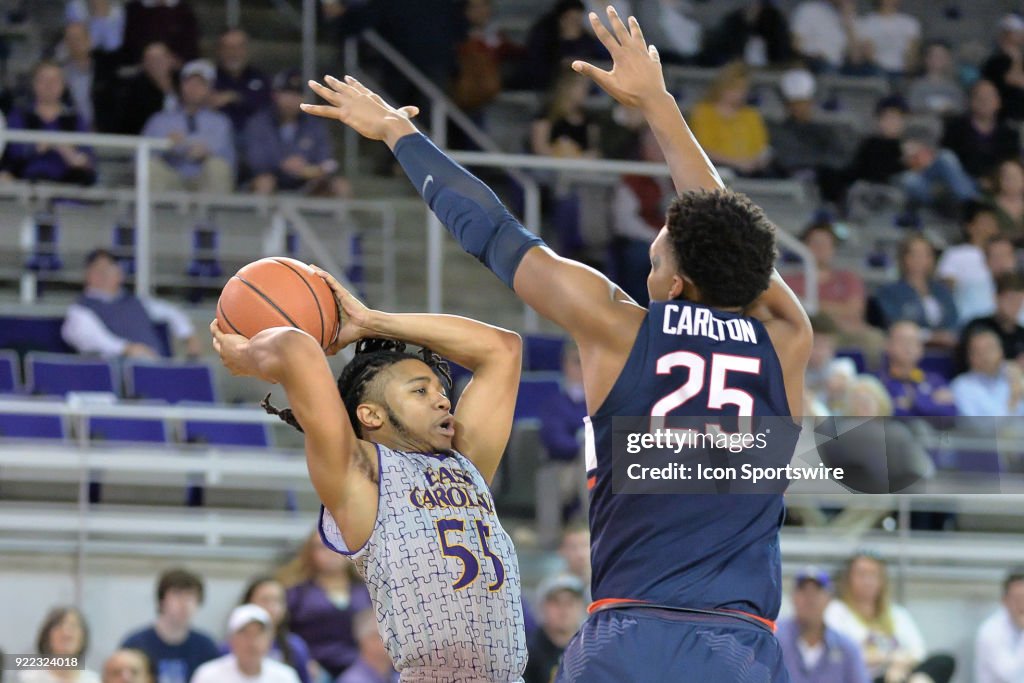 COLLEGE BASKETBALL: FEB 18 UConn at East Carolina