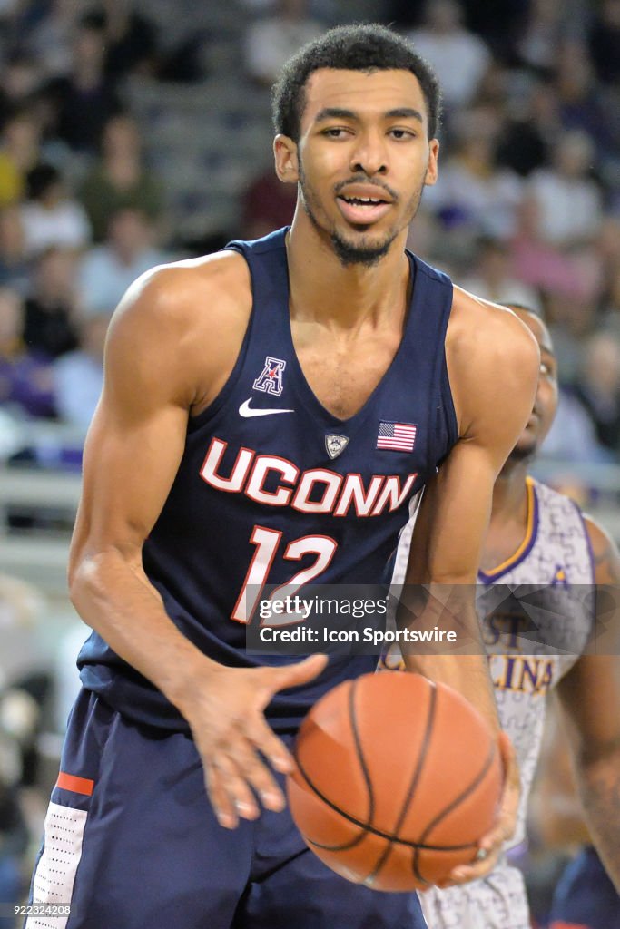 COLLEGE BASKETBALL: FEB 18 UConn at East Carolina