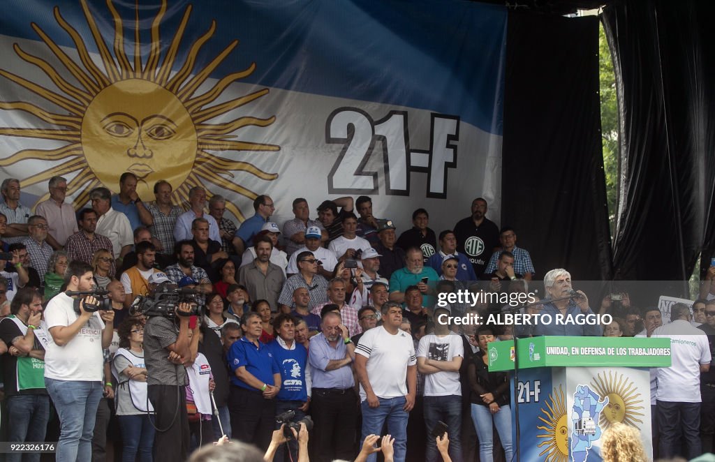 ARGENTINA-AUSTERITY-MEASURES-PROTEST