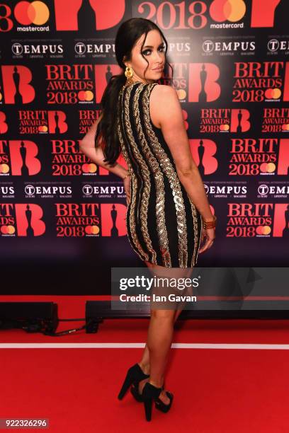 Emma Miller arrives at the Diamond red carpet ahead of the BRITS official aftershow party, in partnership with Tempus Magazine, at the...