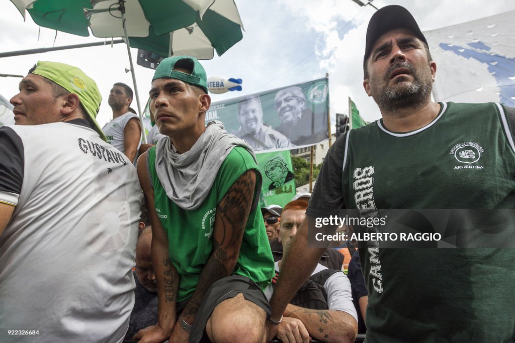 ARGENTINA-AUSTERITY-MEASURES-PROTEST