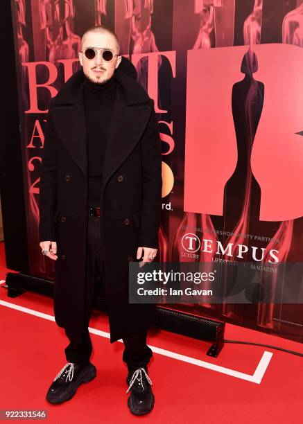 Tom London arrives at the Diamond red carpet ahead of the BRITS official aftershow party, in partnership with Tempus Magazine, at the...