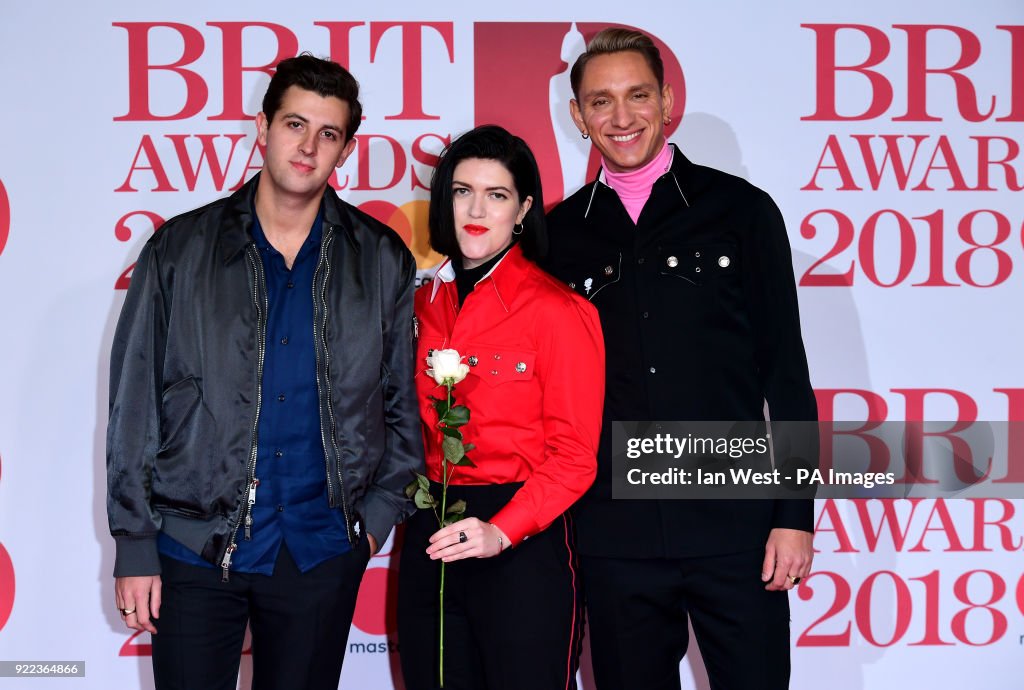 Brit Awards 2018 - Arrivals - London