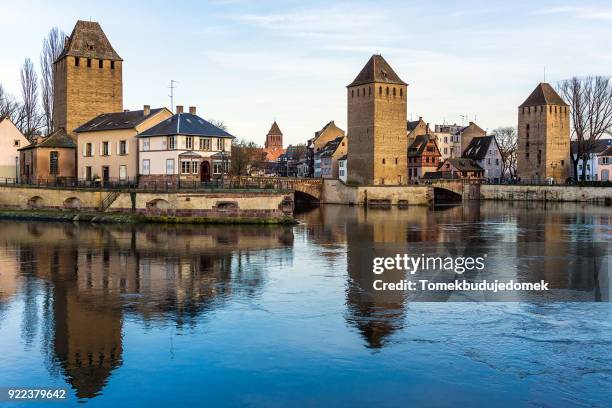 strasbourg - strasbourg winter stock pictures, royalty-free photos & images