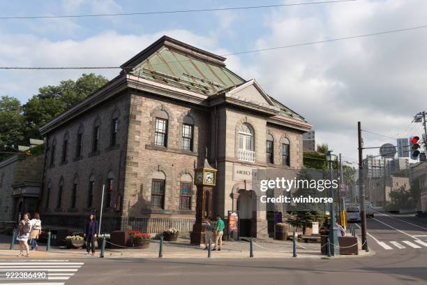 otaru music box museum in hokkaido, japan - music box stock pictures, royalty-free photos & images