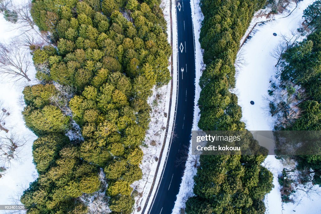 A beautiful curve of the junction.