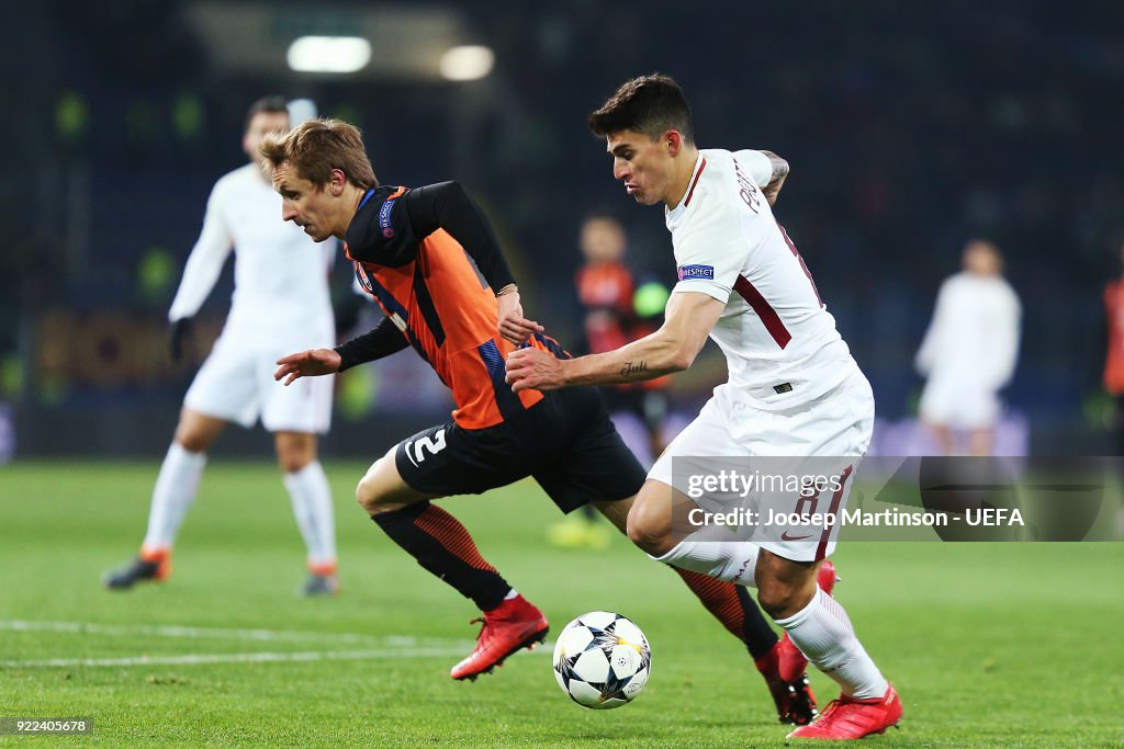 Shakhtar Donetsk v AS Roma - UEFA Champions League Round of 16: First Leg