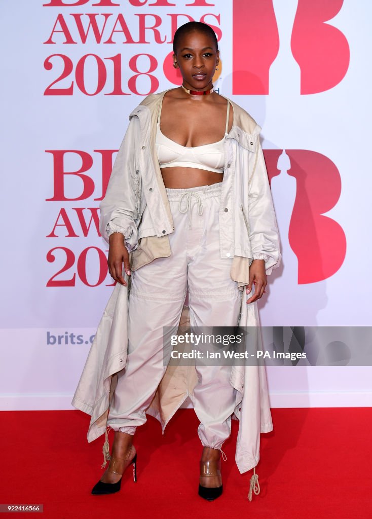 Brit Awards 2018 - Arrivals - London