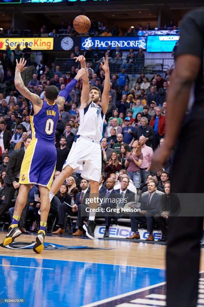 Dallas Mavericks vs Los Angeles Lakers