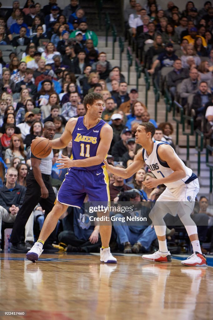 Dallas Mavericks vs Los Angeles Lakers