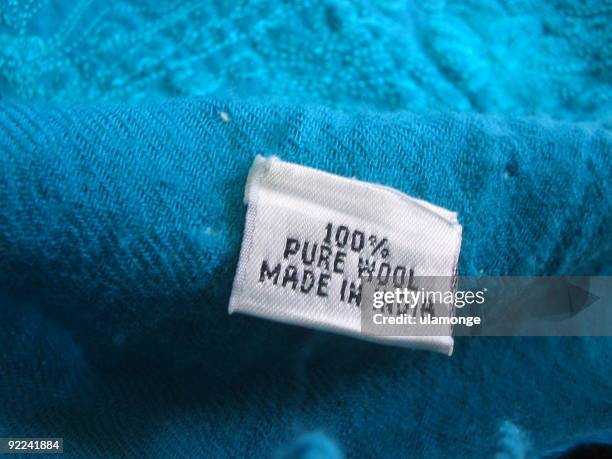 made in india - fabric tag stock pictures, royalty-free photos & images