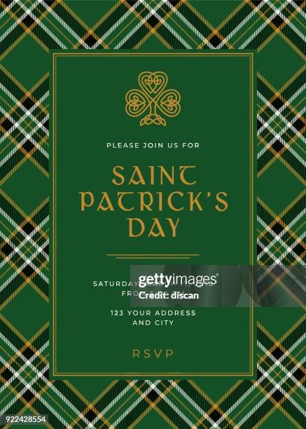 st. 派翠克節特別聚會請柬範本 - st patricks day 幅插畫檔、美工圖案、卡通及圖標