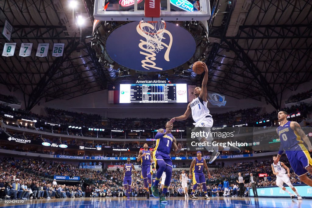 Dallas Mavericks vs Los Angeles Lakers