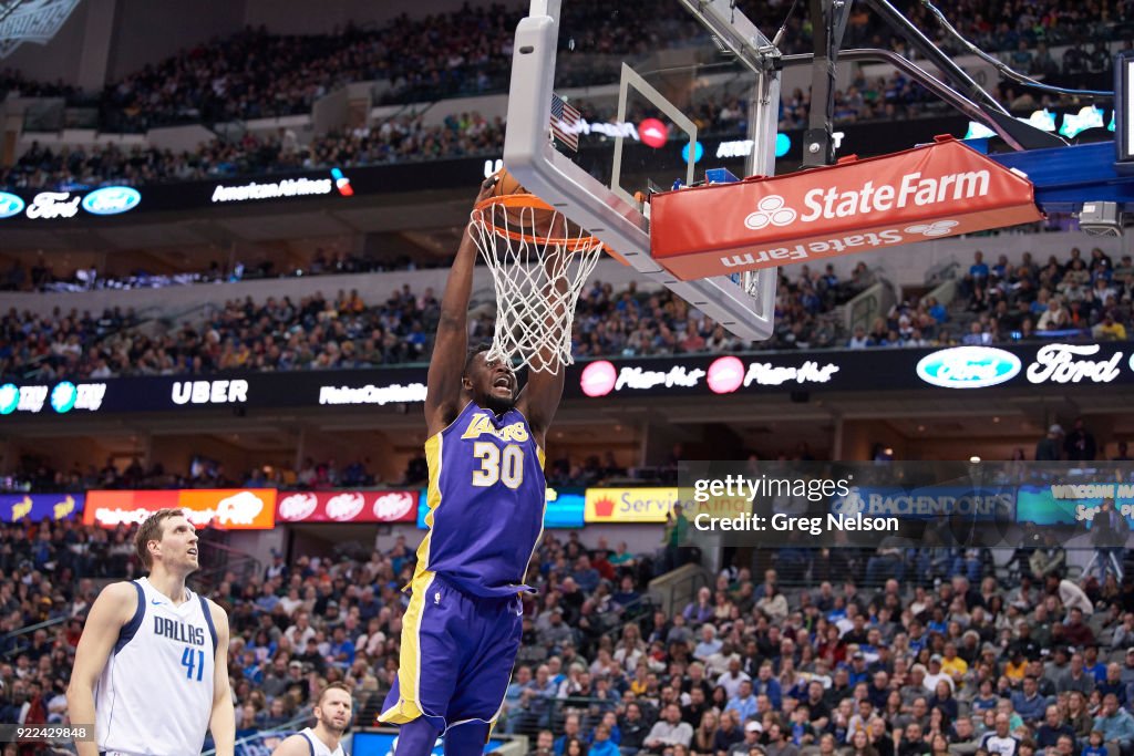 Dallas Mavericks vs Los Angeles Lakers