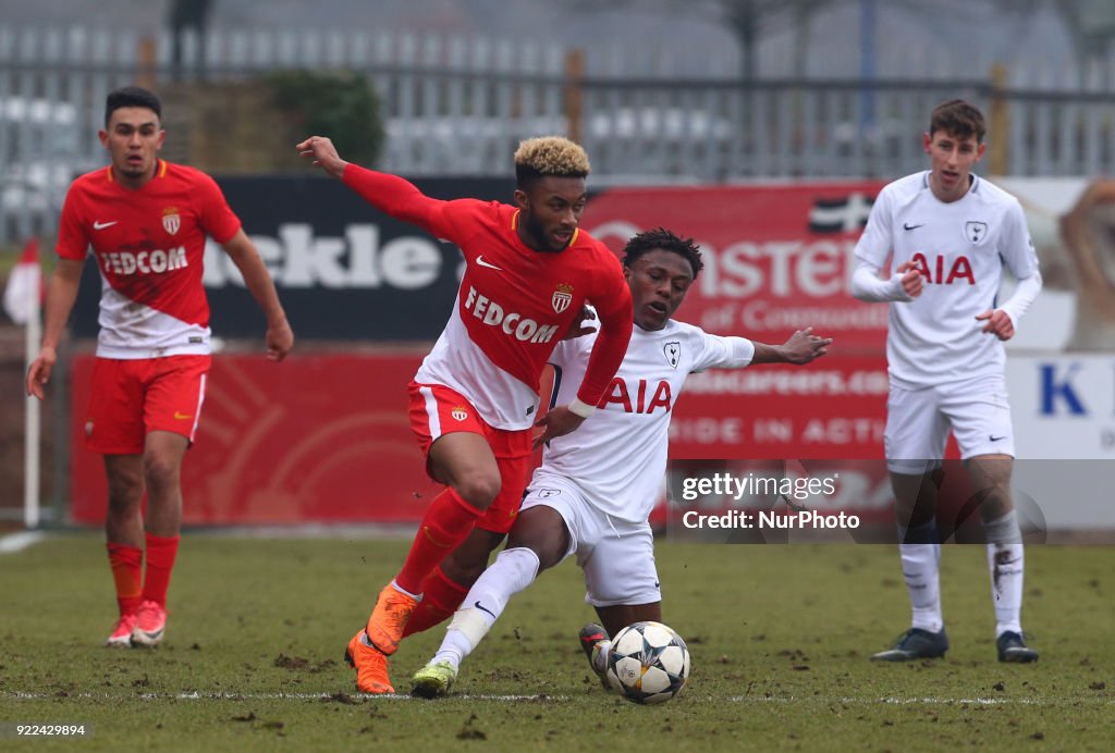 Tottenham Hotspur U19 v Monaco U19: UEFA Youth League