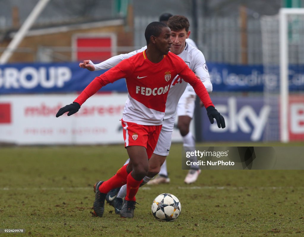 Tottenham Hotspur U19 v Monaco U19: UEFA Youth League