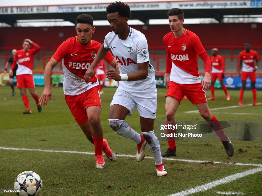 Tottenham Hotspur U19 v Monaco U19: UEFA Youth League