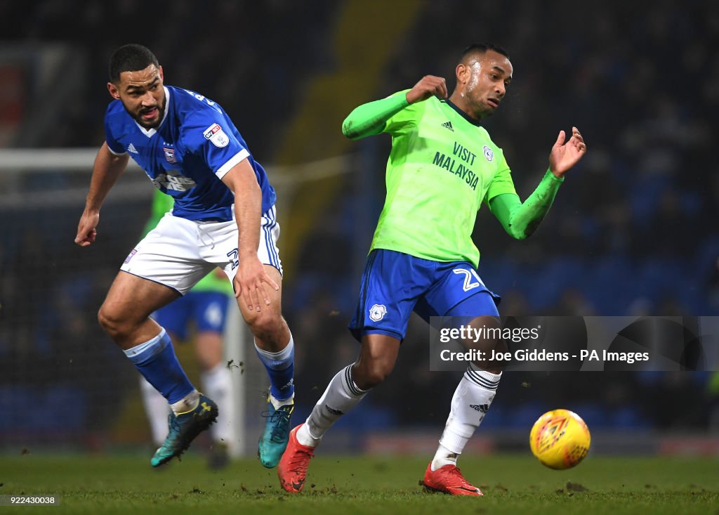 Ipswich Town v Cardiff City - Sky Bet Championship - Portman Road