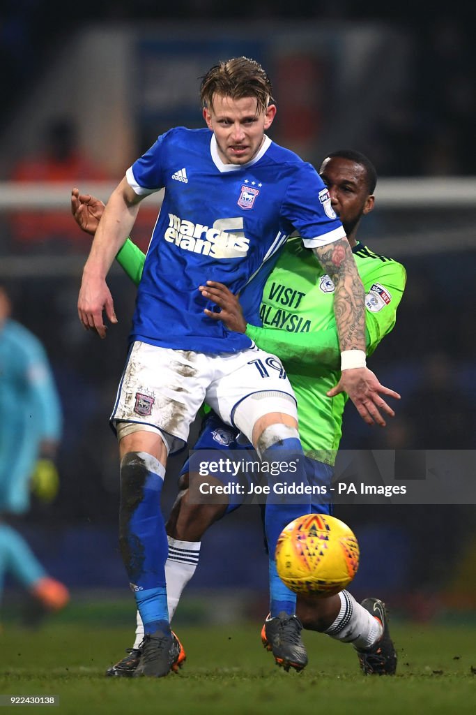 Ipswich Town v Cardiff City - Sky Bet Championship - Portman Road