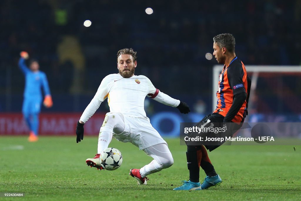 Shakhtar Donetsk v AS Roma - UEFA Champions League Round of 16: First Leg