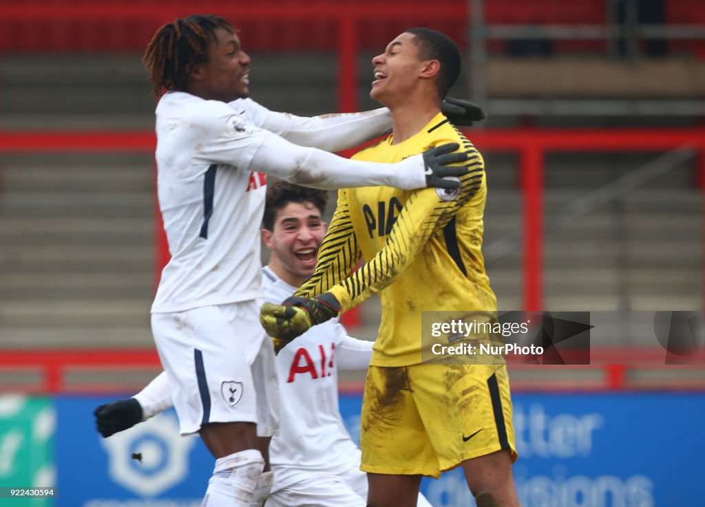 Tottenham Hotspur U19 v Monaco U19: UEFA Youth League