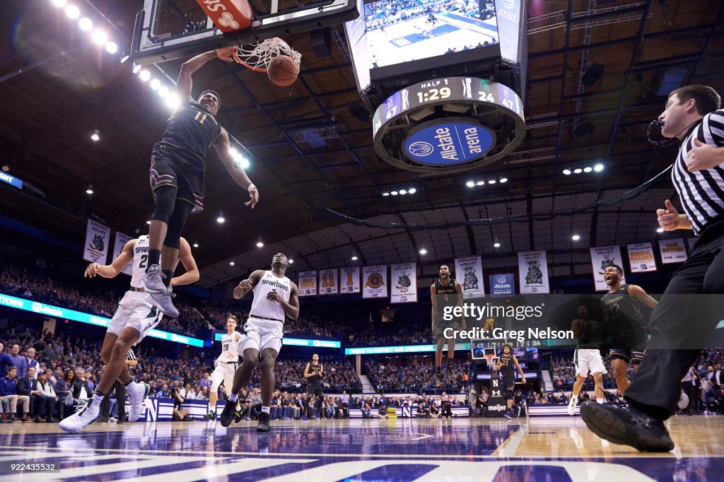 Northwestern University vs Michigan State University