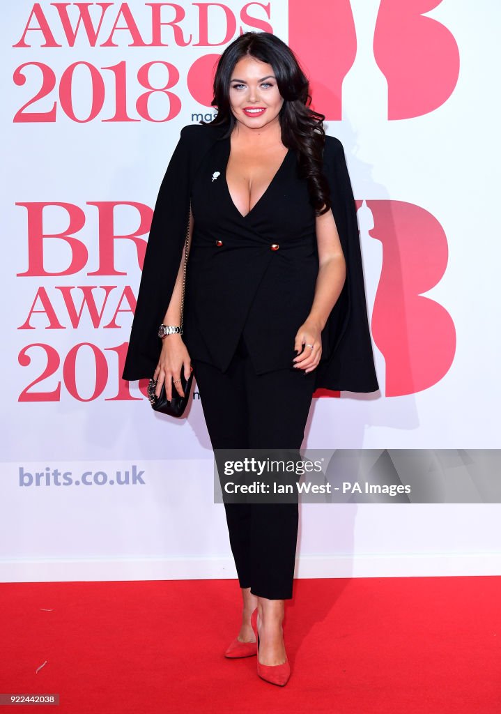 Brit Awards 2018 - Arrivals - London