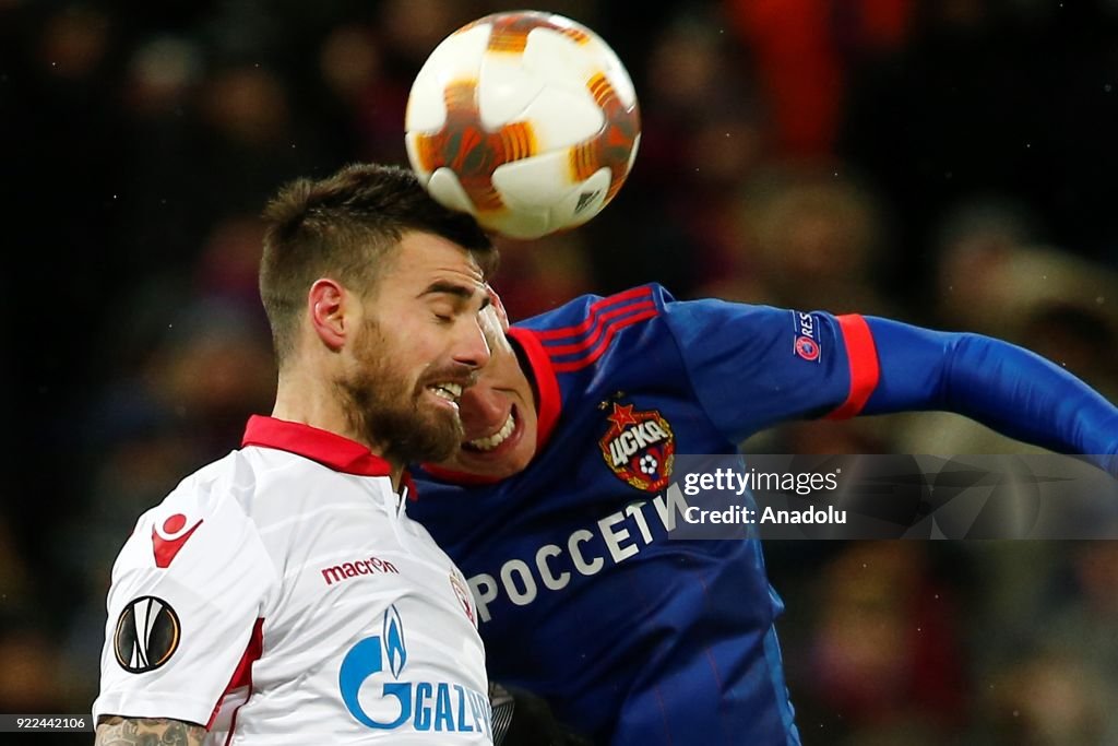 CSKA Moscow vs Crvena Zvezda :  UEFA Europa League 