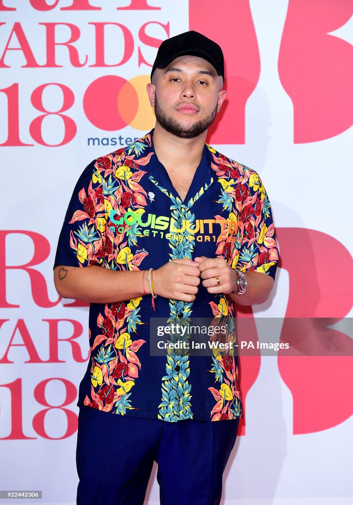 Brit Awards 2018 - Arrivals - London