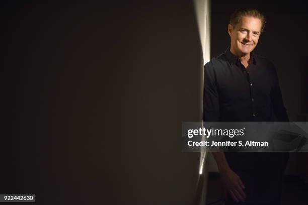 Actor Kyle MacLachlan is photographed for Los Angeles Times on April 27, 2017 in New York City.