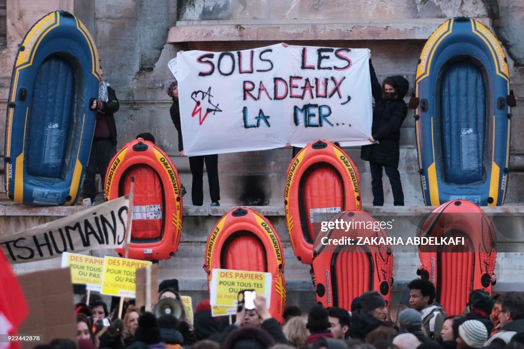 FRANCE-POLITICS-IMMIGRATION-DEMO