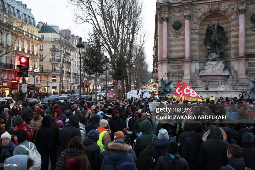 FRANCE-POLITICS-IMMIGRATION-DEMO