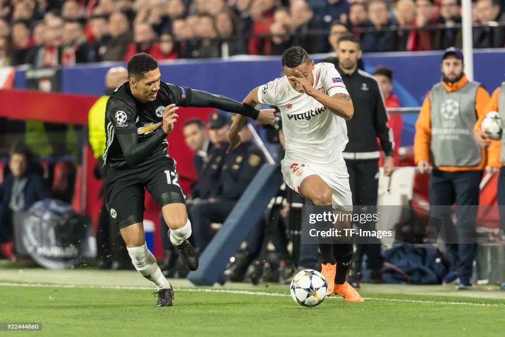 Sevilla FC v Manchester United - UEFA Champions League Round of 16: First Leg